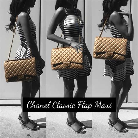 chanel classic jumbo vs maxi|Chanel jumbo single flap.